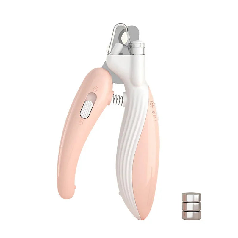 Pet Nail Clipper with Led Light – Precision Grooming Tool for Safe & Stress-Free Pet Nail Trimming