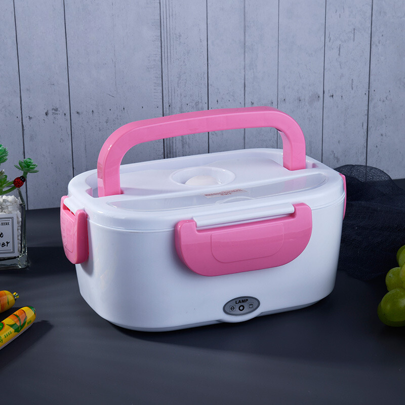 2-In-1 Electric Heating Lunch Box – Portable Food Warmer for Car & Office Meals