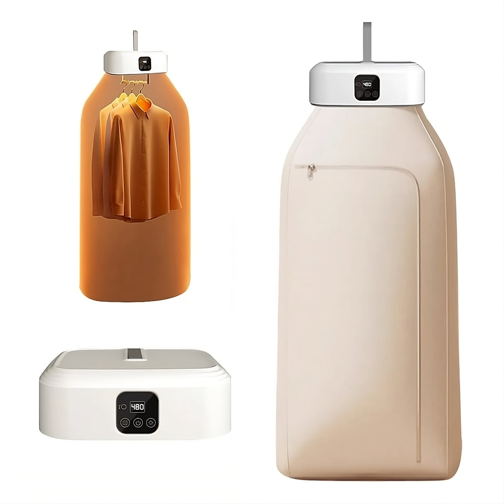 Electric Travel Clothes Dryer – Portable Compact Clothes Drying Machine