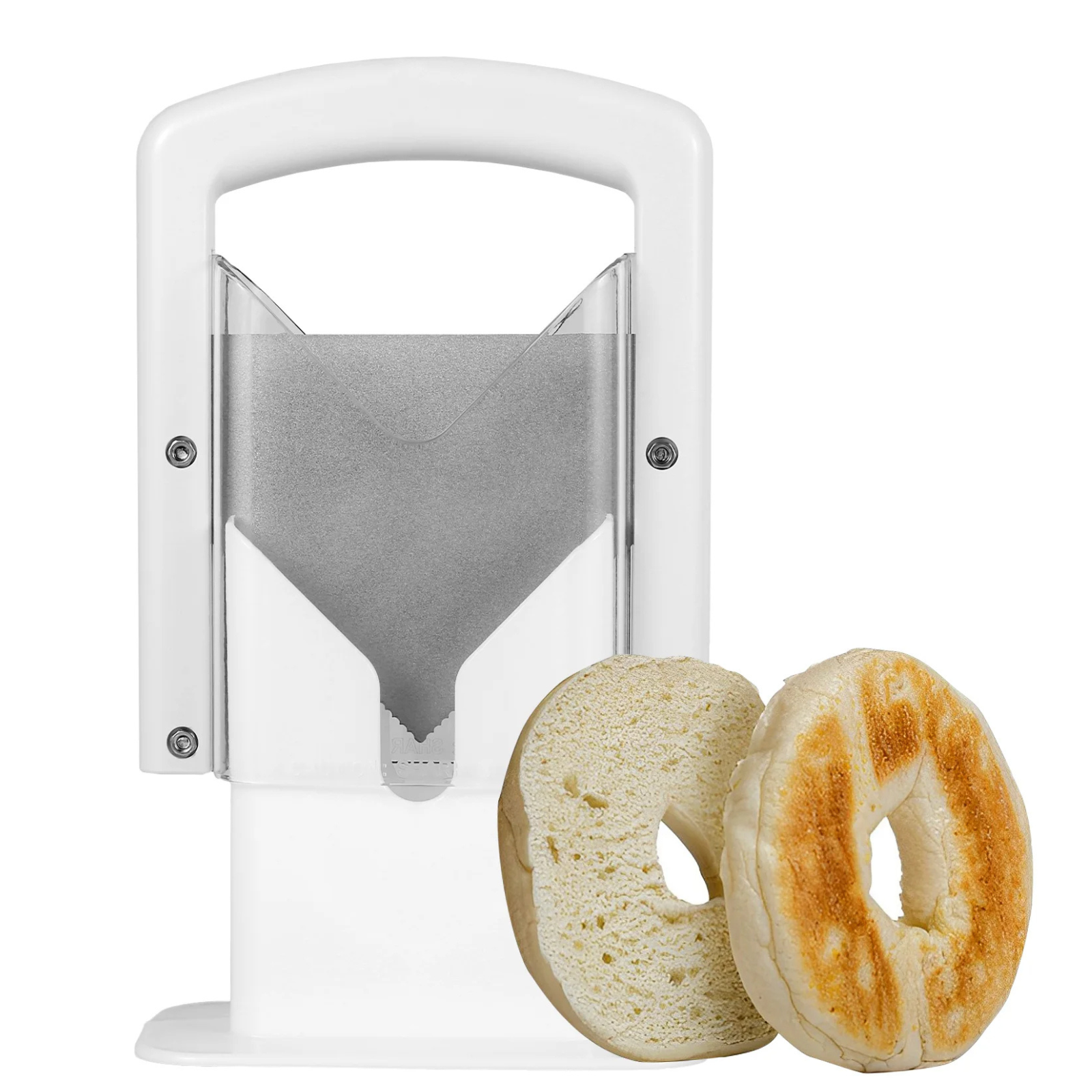 Bagel Bread Slicer – Safe Bread Cutting Tool