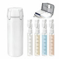 4-in-1 Travel Dispenser Bottle – Portable Toiletry Bottle for Shampoo & Lotion