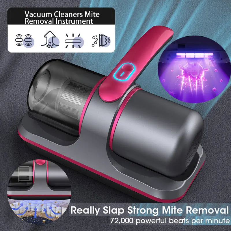 Portable Vacuum Cleaner for Sofas & Mattresses – High-Suction Deep Cleaning for Dust, Pet Hair & Allergens