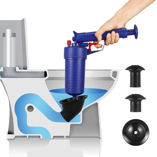Drain Plunger – Heavy Duty Sink & Toilet Clog Remover Tool