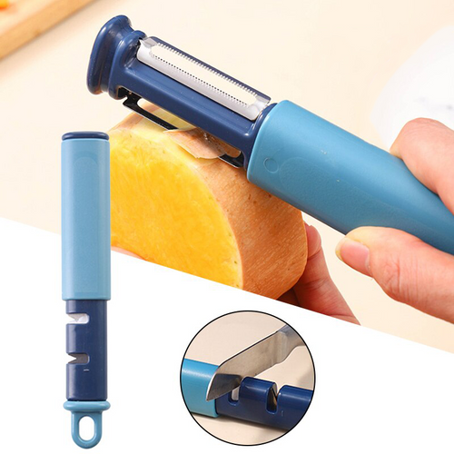 2-in-1 Fruit Peeler – Kitchen Peeler & Slicer Tool for Fruits & Vegetables