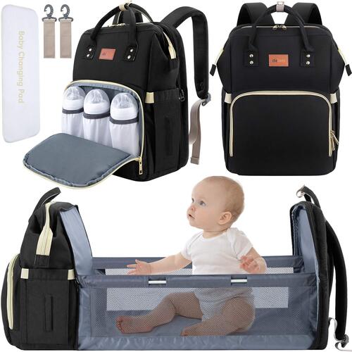 Baby Diaper Backpack – Large Capacity Changing Bag for Moms & Dads