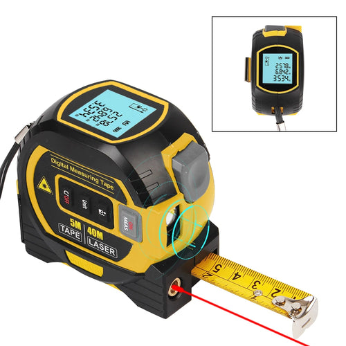 3 in 1 Laser Measure Tape – Digital Measuring Tool for Home & Construction