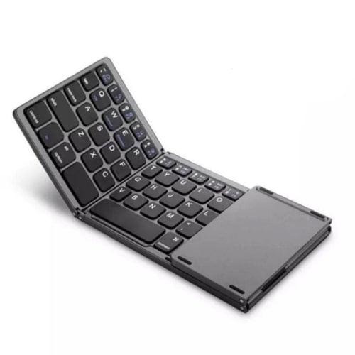Foldable Bluetooth Keyboard – Portable Wireless Mini Keyboard for Tablet, Smartphone & Travel Use