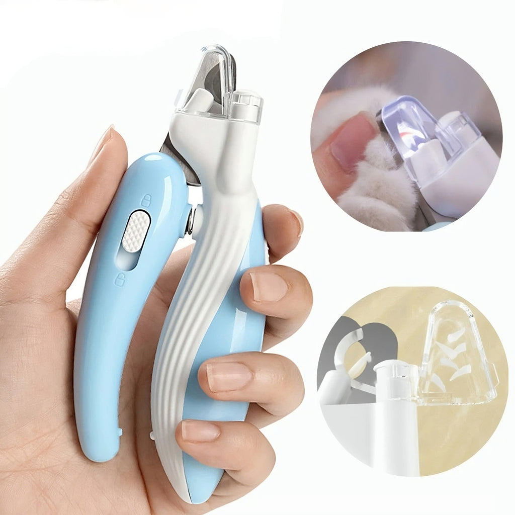 Pet Nail Clipper with Led Light – Precision Grooming Tool for Safe & Stress-Free Pet Nail Trimming
