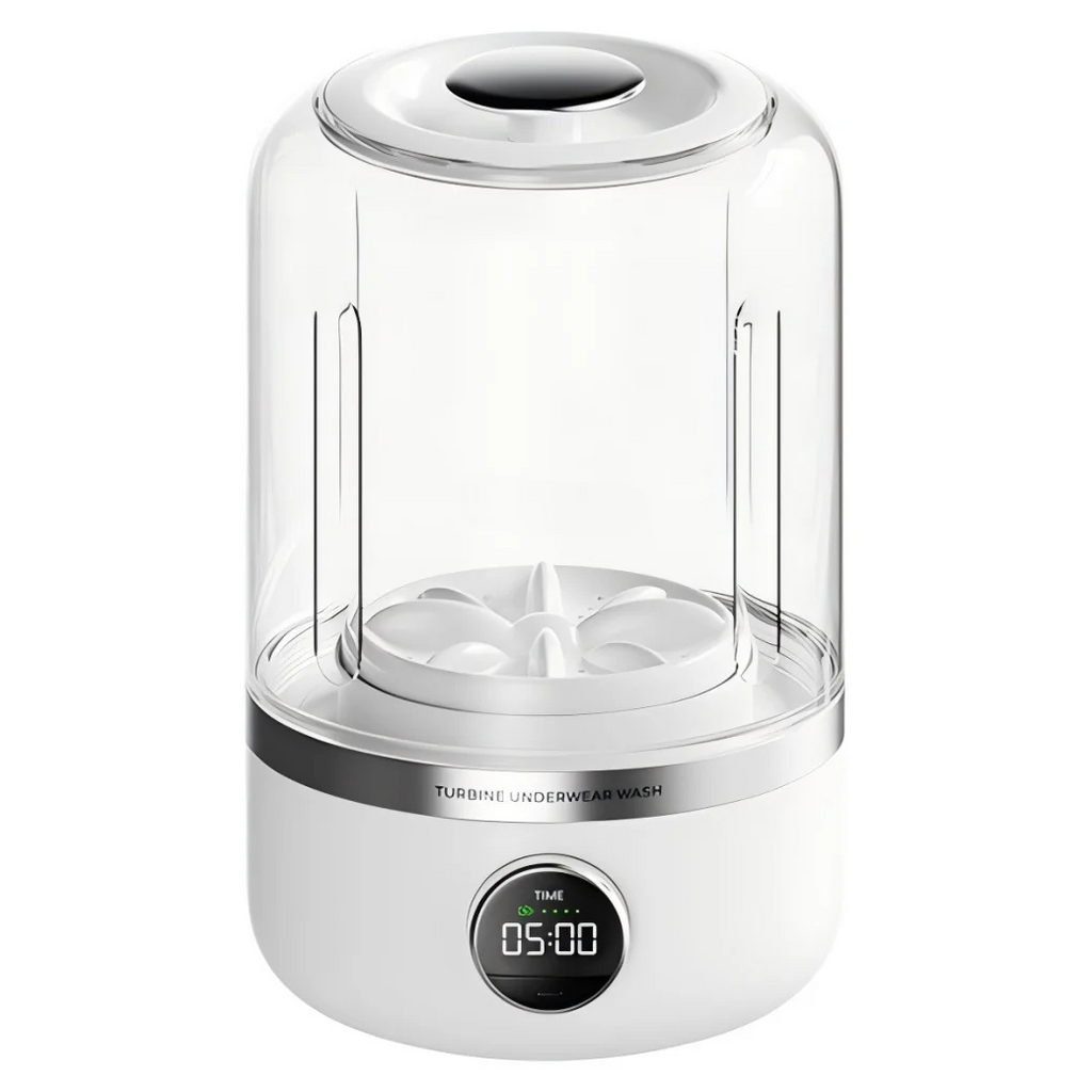 Portable Mini Washing Machine – Compact USB Powered Laundry Cleaner for Travel, Underwear & Small Loads