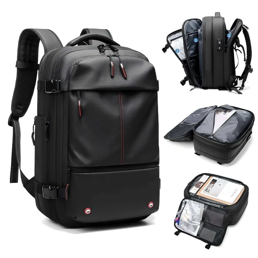 Vacuum Sealable Backpack – Compression Travel Bag with Vacuum sealable Storage