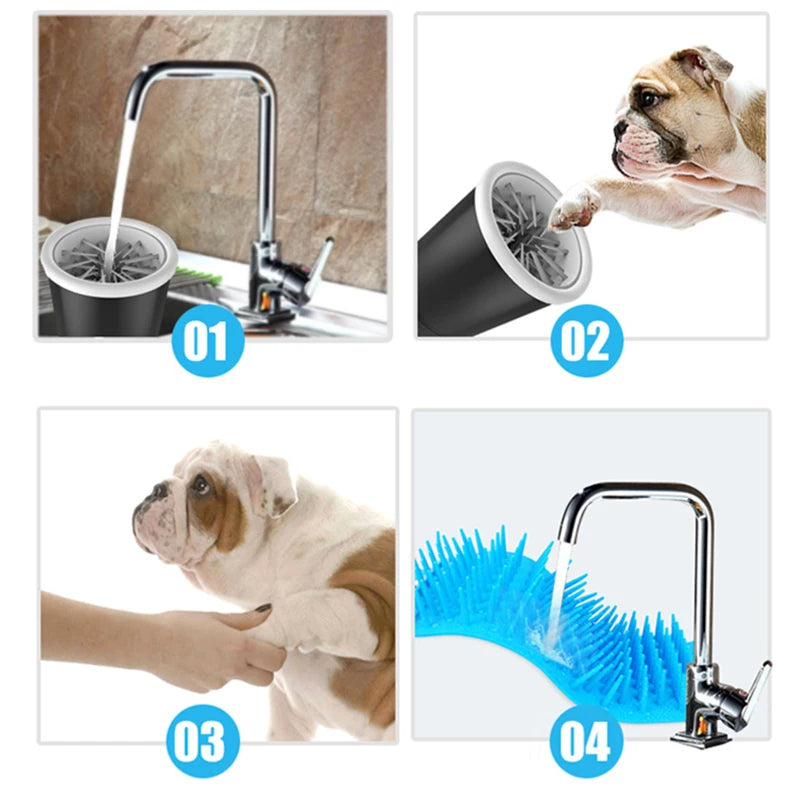 Automatic Paw Cleaner – Electric Pet Foot Washer Cup