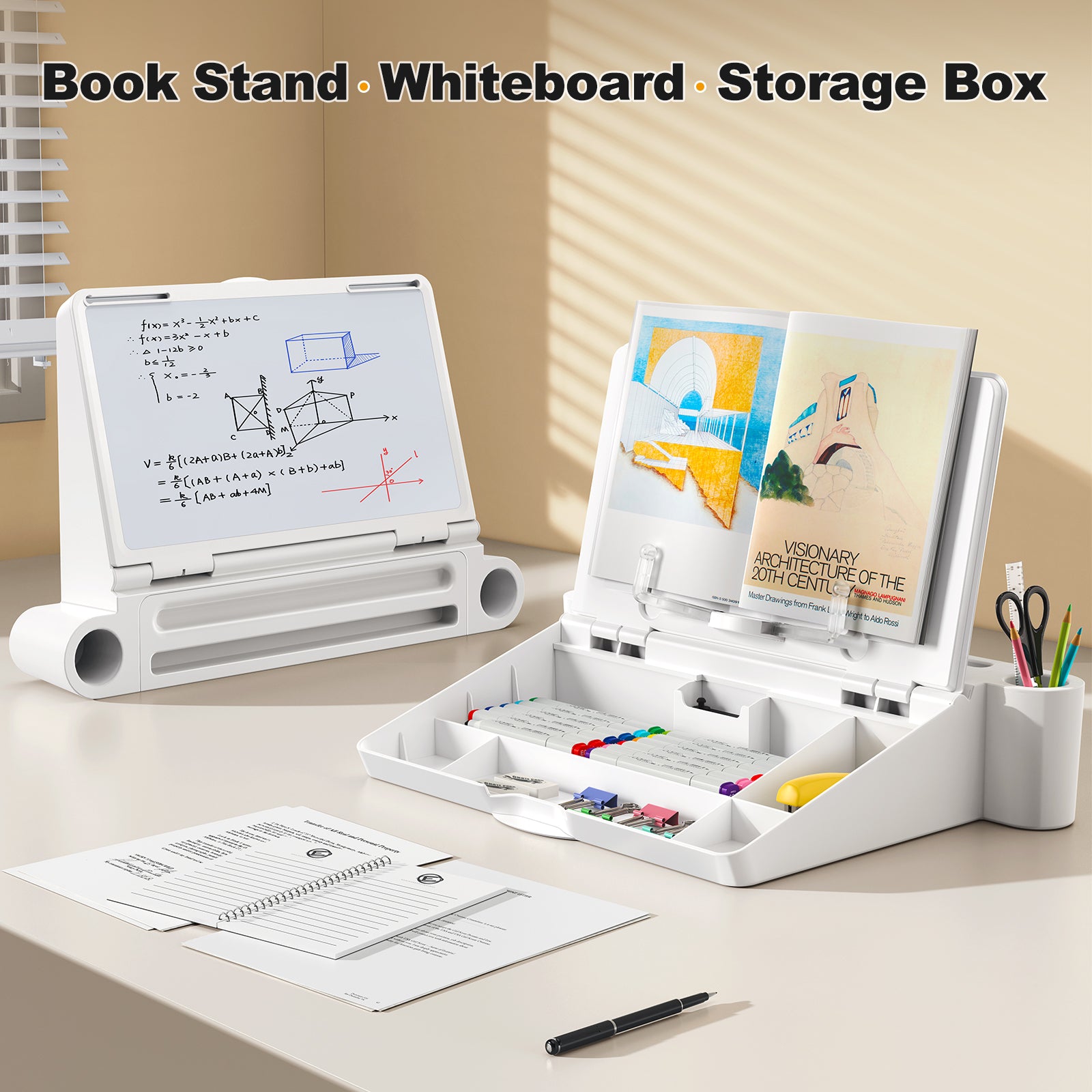 Multfunctional Laptop Stand – Adjustable Laptop Riser for Office & Home Use