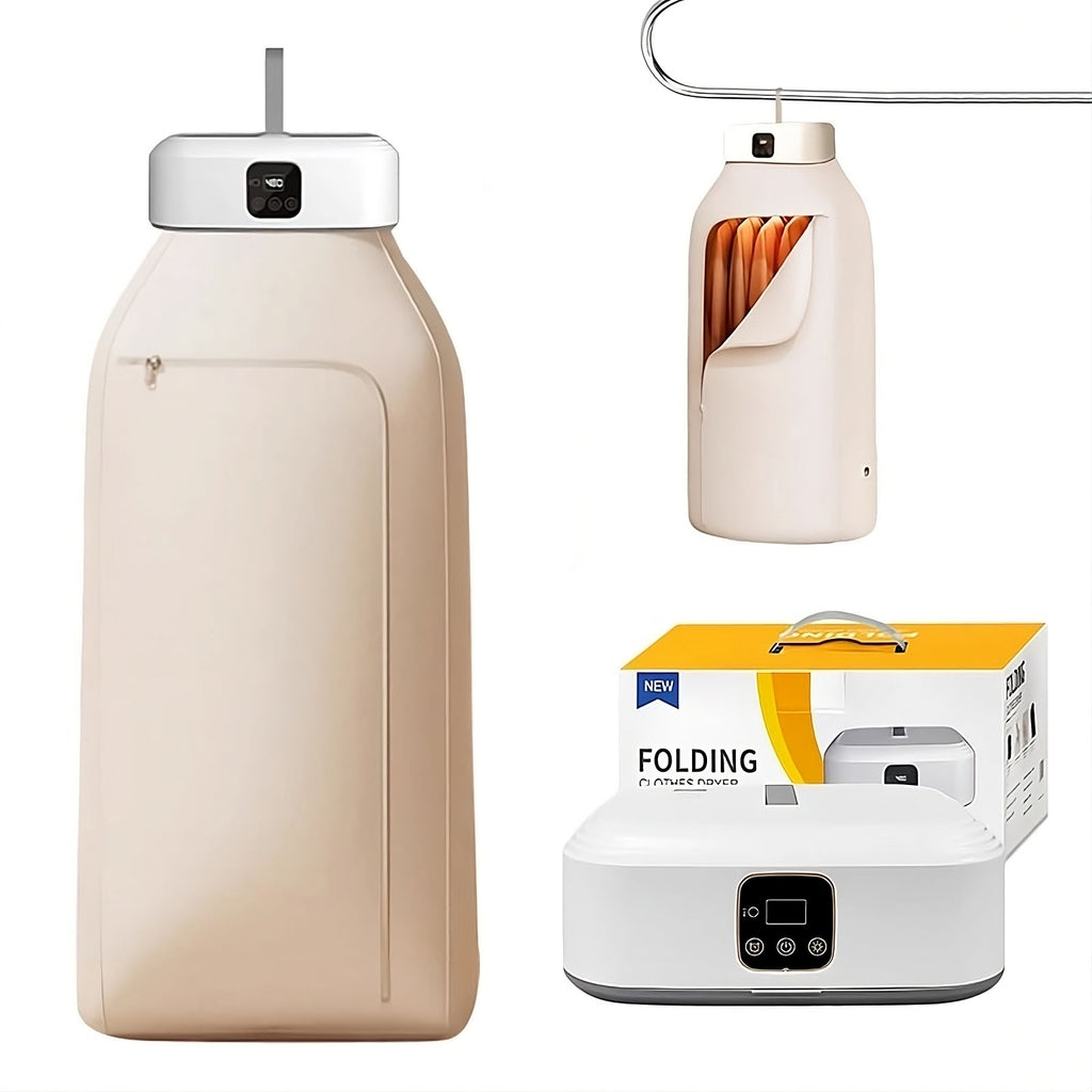 Electric Travel Clothes Dryer – Portable Compact Clothes Drying Machine