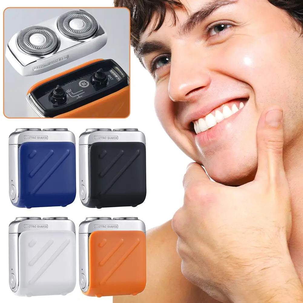 Mini Waterproof Electric Shaver – Portable Electric Razor for Wet & Dry Shaving
