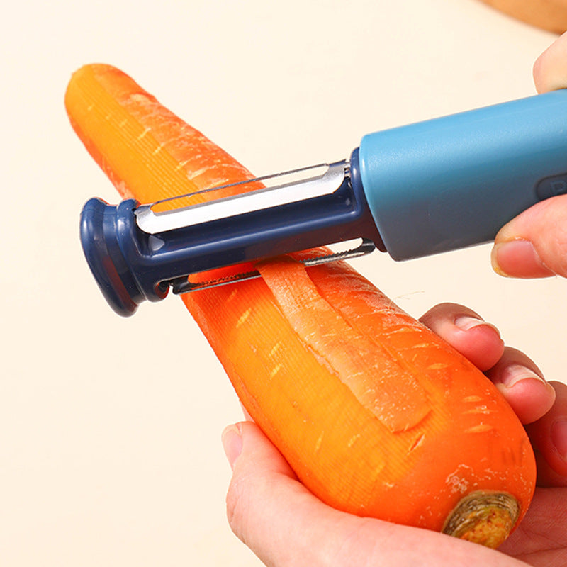 2-in-1 Fruit Peeler – Kitchen Peeler & Slicer Tool for Fruits & Vegetables
