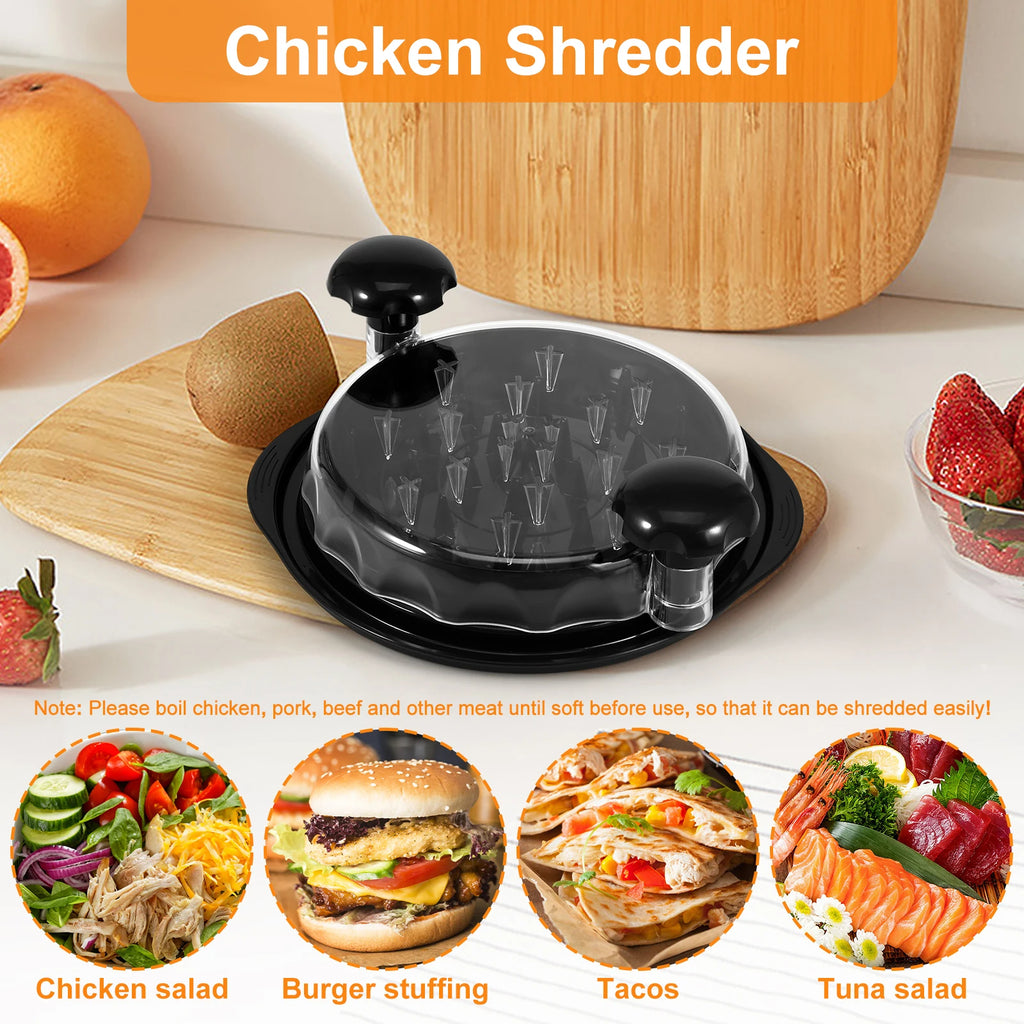 Chicken Meat Shredder – Manual Meat Grinder & Shredding Tool