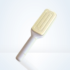Retractable Hair Bristles Brush – Self-Cleaning for Easy Hair Detangling