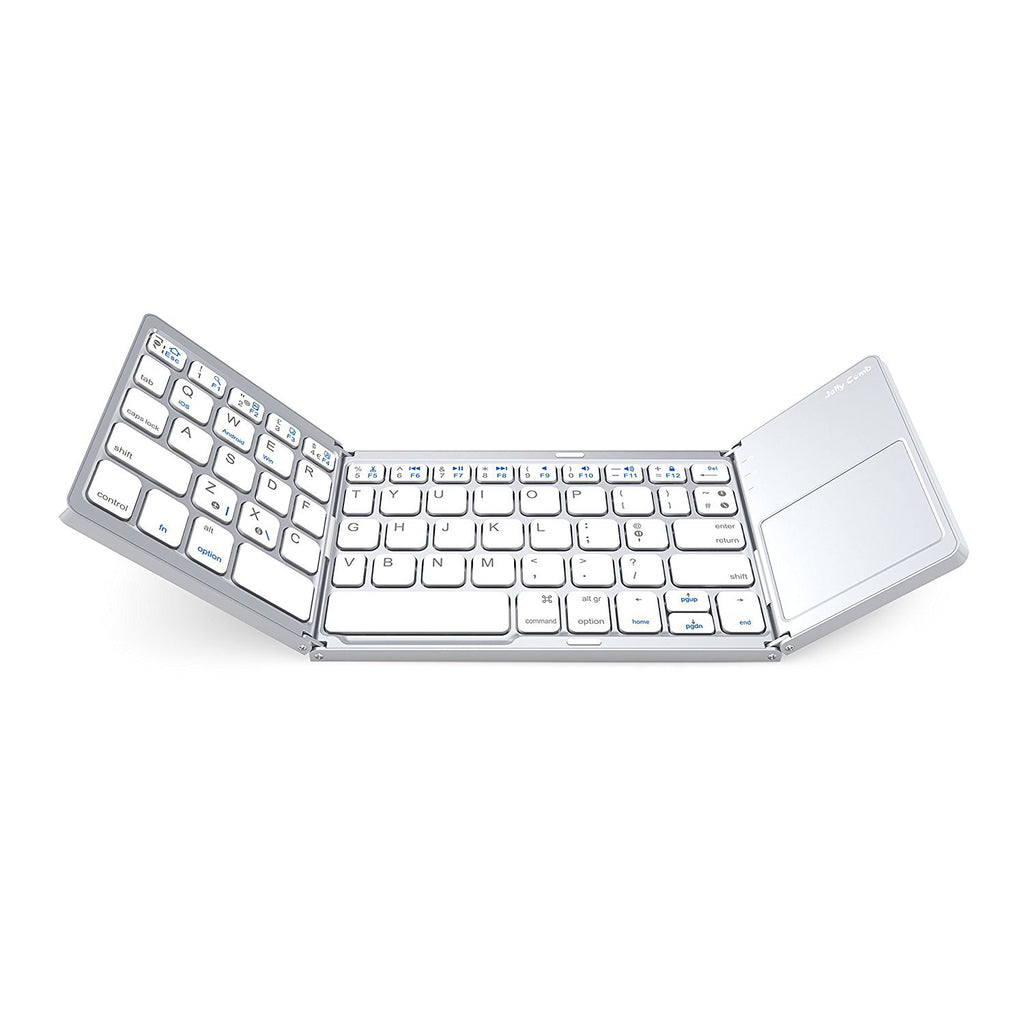 Foldable Bluetooth Keyboard – Portable Wireless Mini Keyboard for Tablet, Smartphone & Travel Use