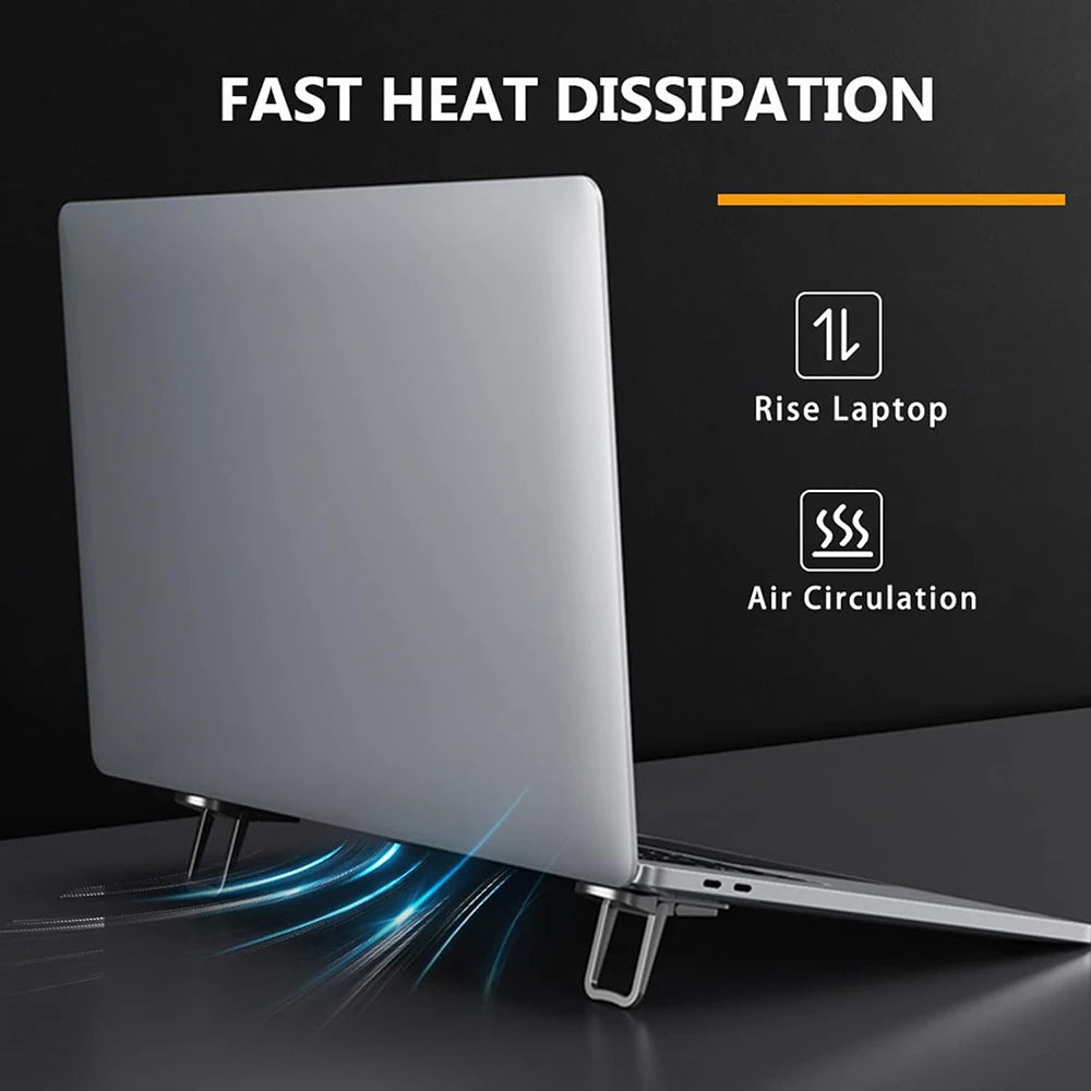 Foldable Laptop Stand – Portable Laptop Holder for Ergonomic Workspace
