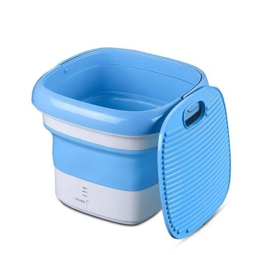 Folding Washing Machine – Portable Mini Washing Machine for Travel & Home cleaner