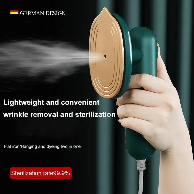 Electric 30W Mini Portable Steam Iron – Travel Steam Iron for Clothes & Fabric Care