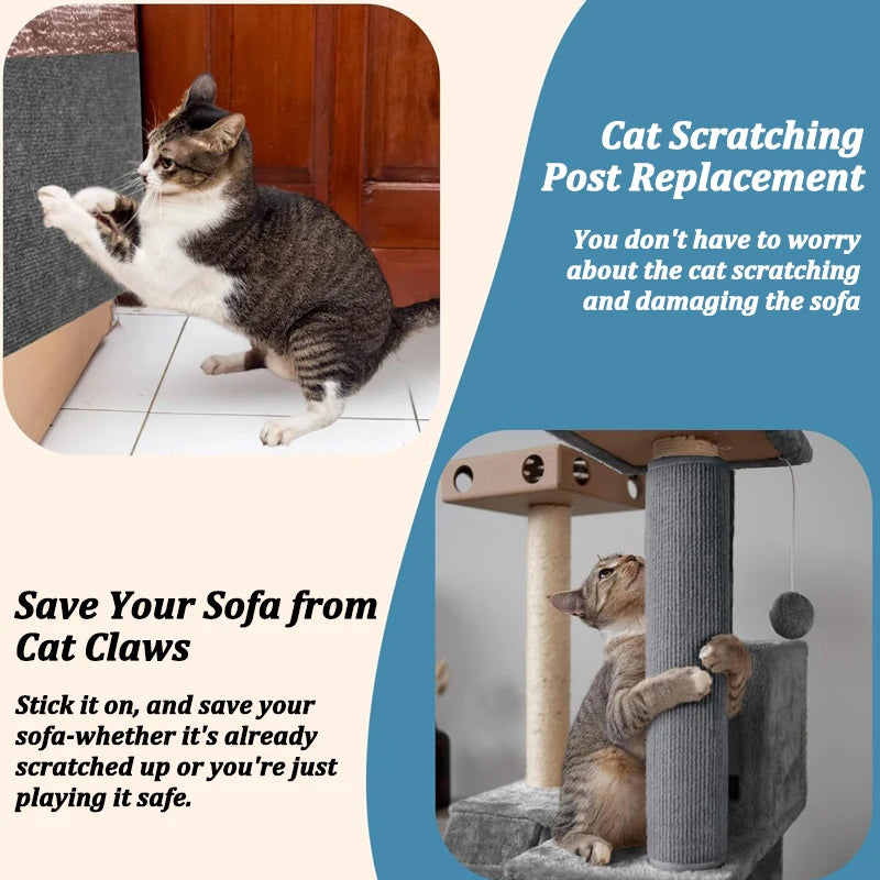 Cat Anti Scratch Mat – Furniture Protector Mat for Cats & Sofa Protection