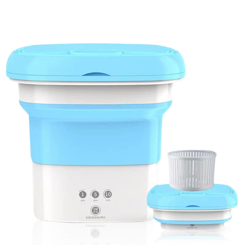 Folding Washing Machine – Portable Mini Washing Machine for Travel & Home cleaner