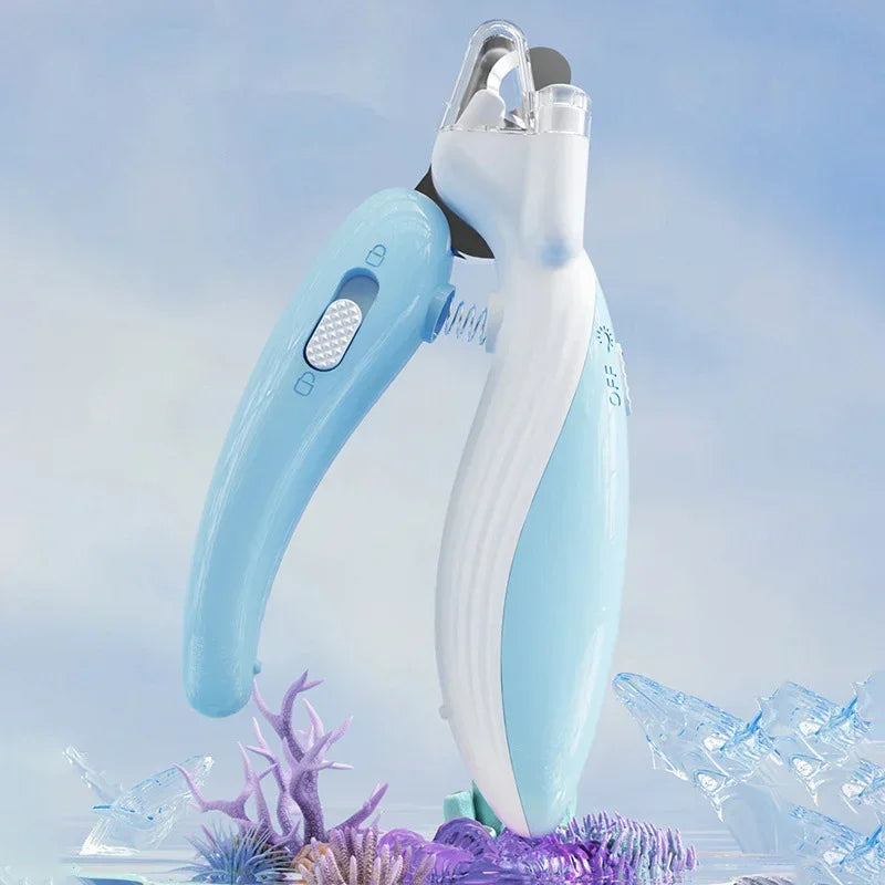Pet Nail Clipper with Led Light – Precision Grooming Tool for Safe & Stress-Free Pet Nail Trimming