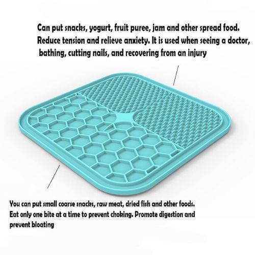 Slow Feeder Mat for Pets – Pet Feeding Mat for Slow Eating & Digestion