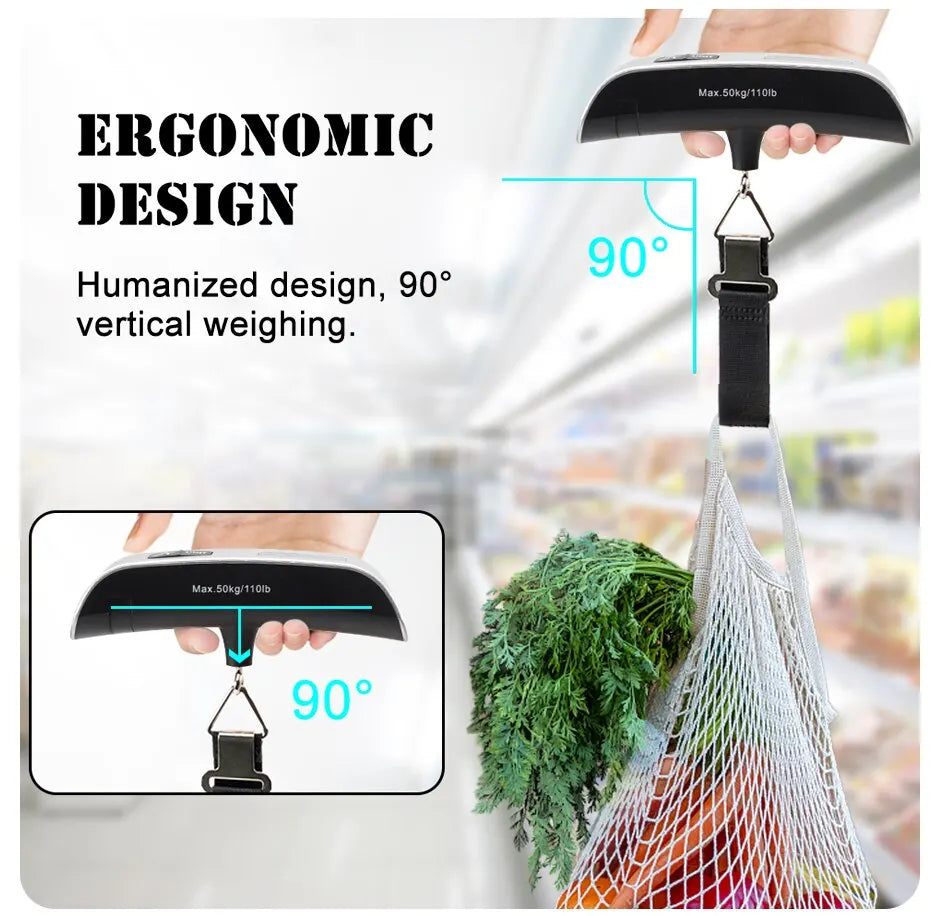 Portable Digital Scale – Digital Weighing Scale for Travel & Luggage