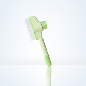 Pet Hair & Flea Comb – Fine-Tooth Grooming Brush for Removing Tangles, Fleas & Loose Fur