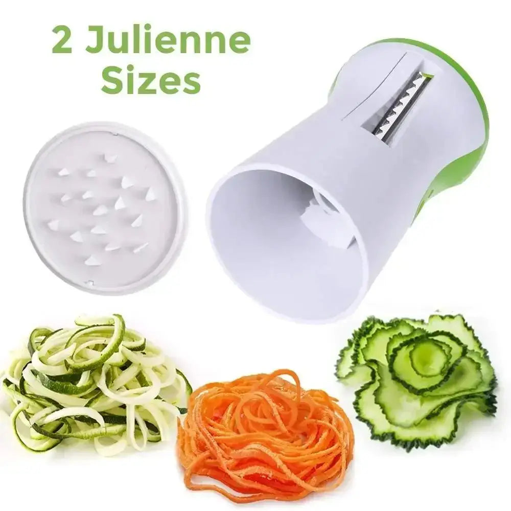 fruits and Vegetable Spiralizer shredder - Kitchen Zoodle Maker Slicer Tool