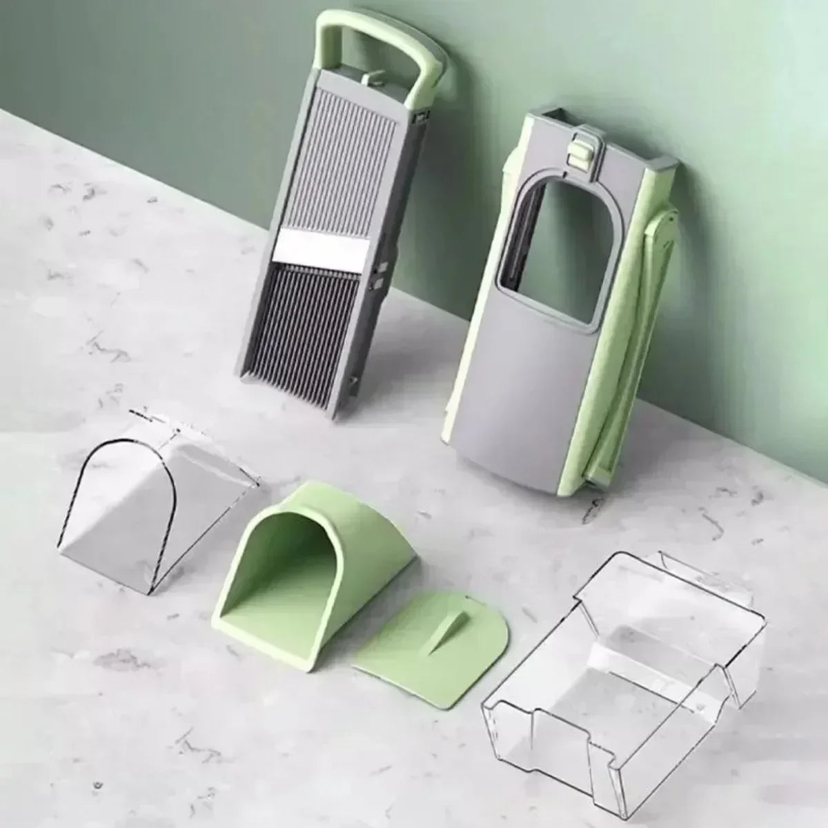 Fruit and Vegetable Mandoline Slicer – Adjustable Cutter for Easy Slicing