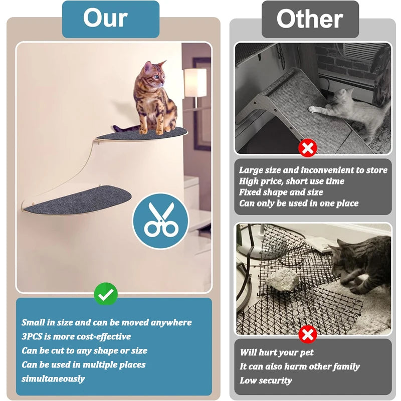 Cat Anti Scratch Mat – Furniture Protector Mat for Cats & Sofa Protection