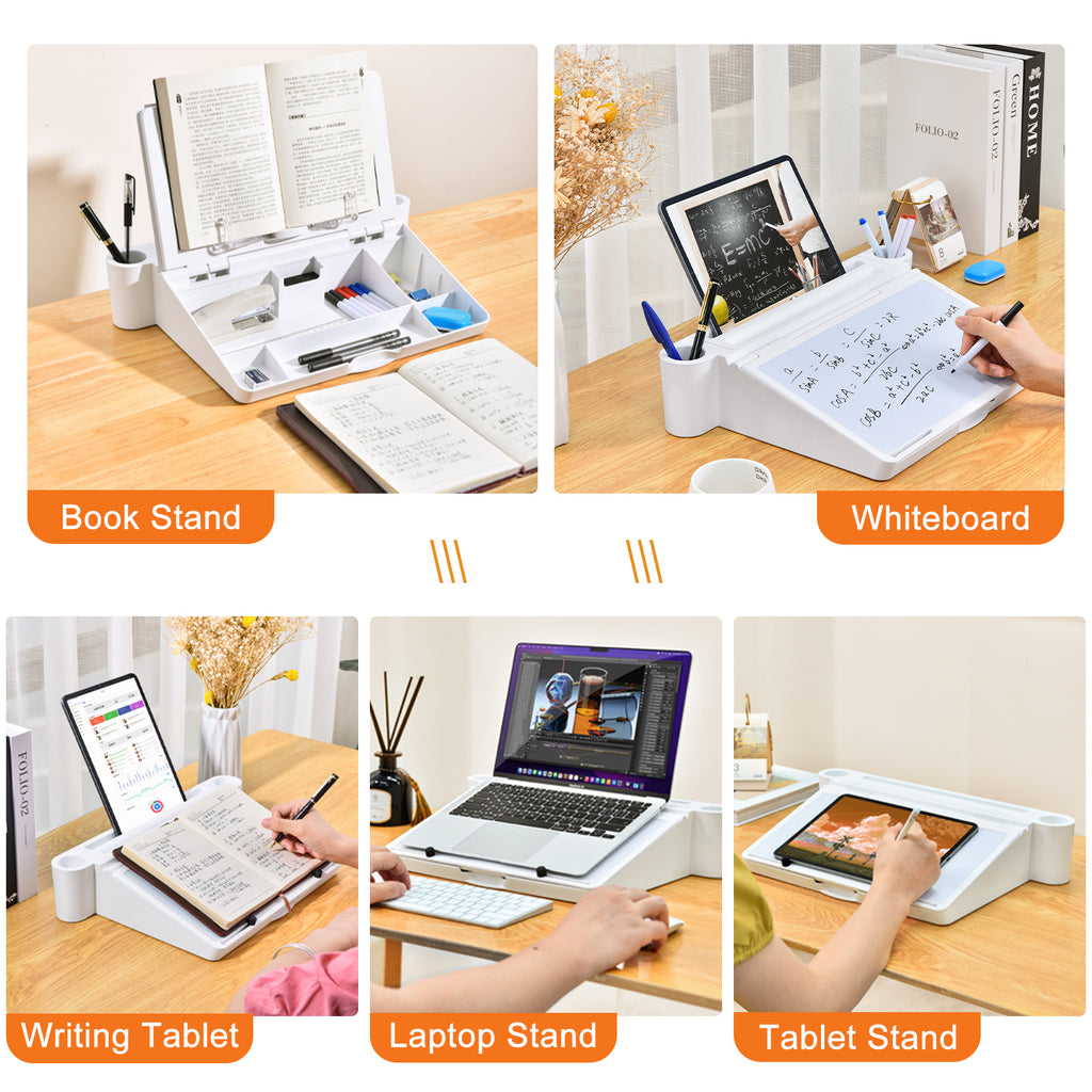 Multfunctional Laptop Stand – Adjustable Laptop Riser for Office & Home Use