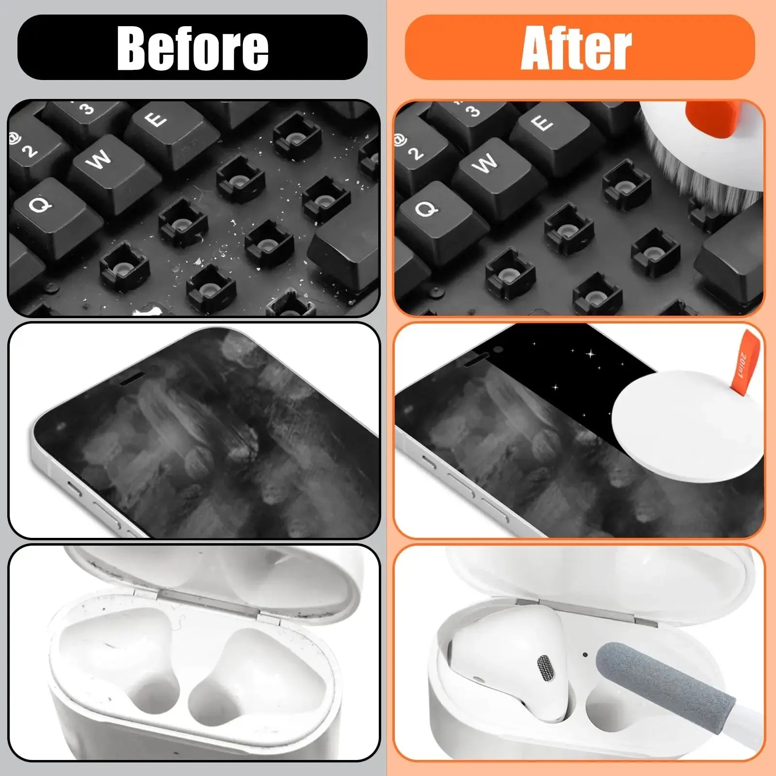 20 in 1 Electronics Cleaning Kit – Device Cleaning Tools for Keyboard, Phone & Laptop
