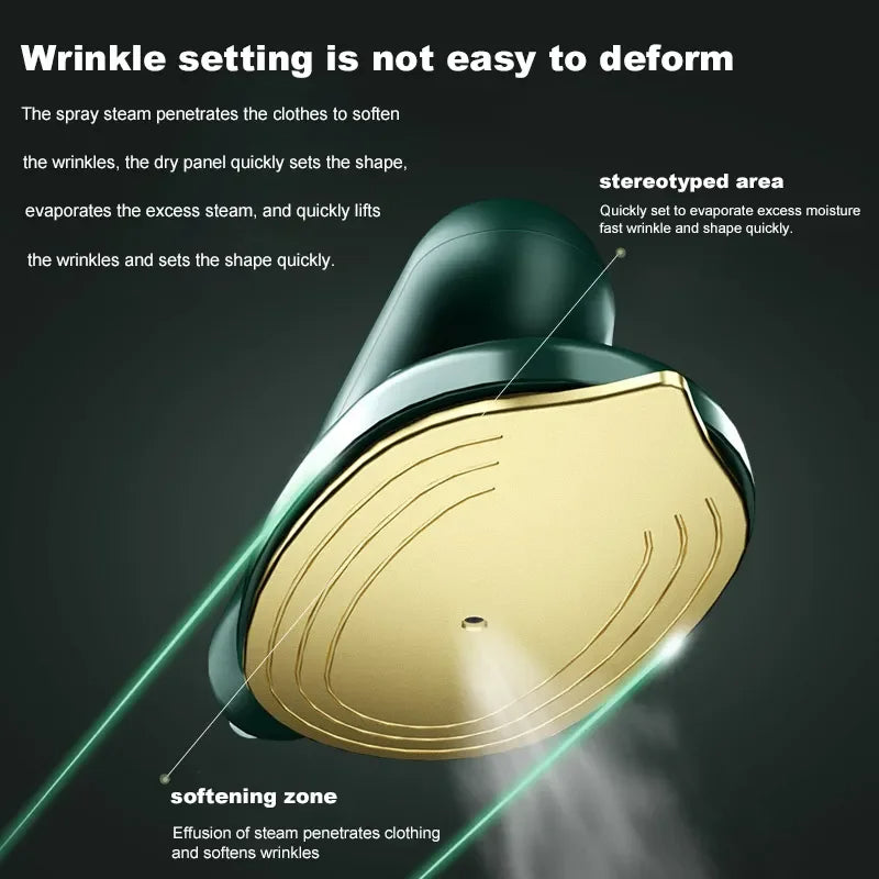 Electric 30W Mini Portable Steam Iron – Travel Steam Iron for Clothes & Fabric Care