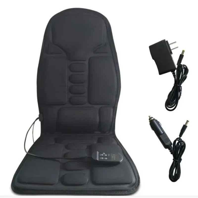 Multi-Mode Vibrating Massage Chair Pad – Heated Massage Seat Cushion for Relaxation