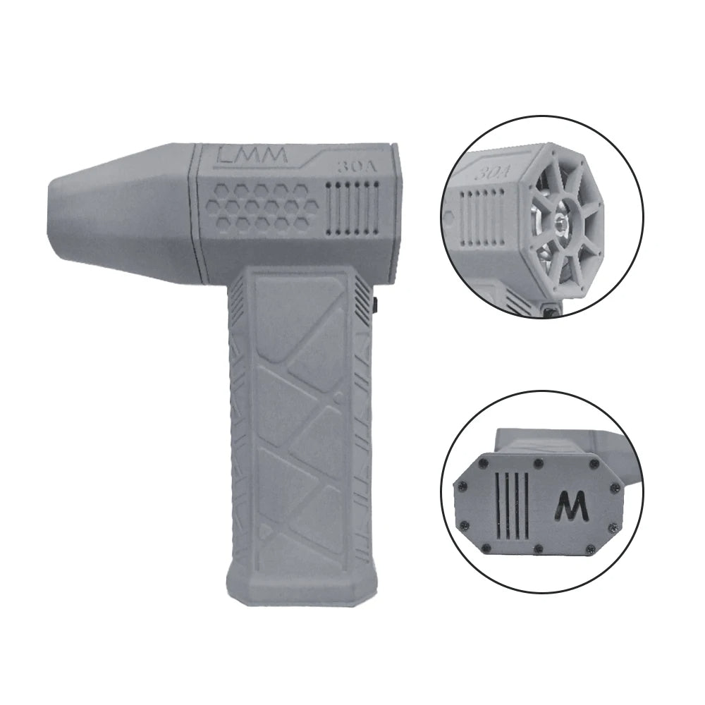 Turbo Jet Blower – High-Speed Electric Air Duster for Keyboard, PC, Car & Home Cleaning