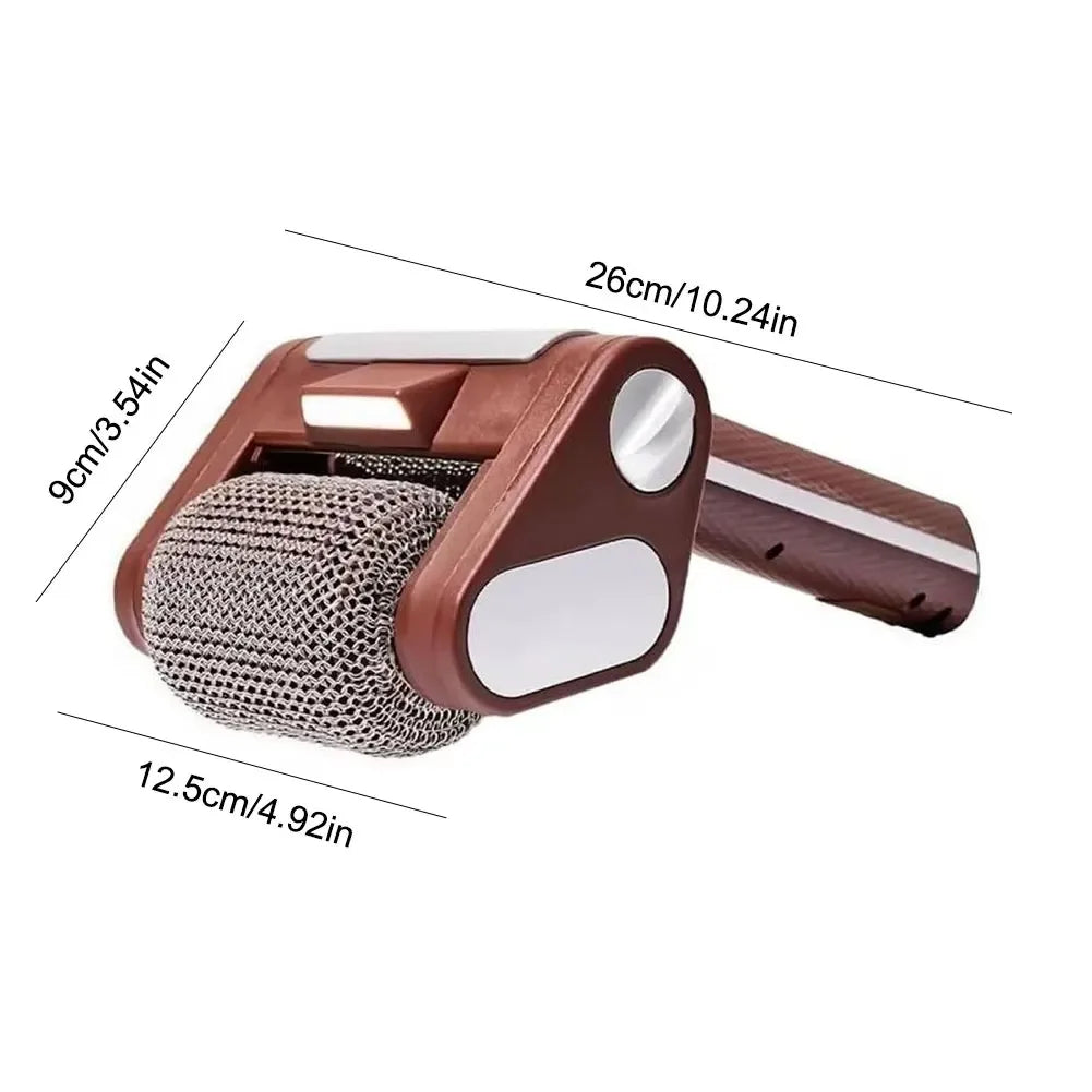 Electric Grill Cleaner Roller – BBQ Grill Cleaning Tool for Easy Grease Removal
