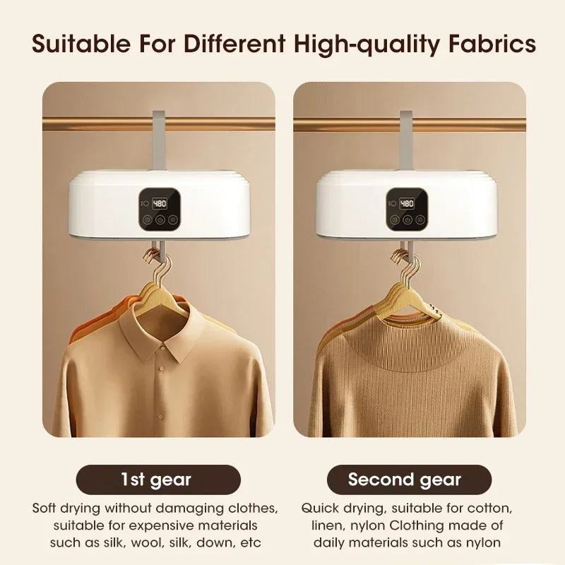 Electric Travel Clothes Dryer – Portable Compact Clothes Drying Machine