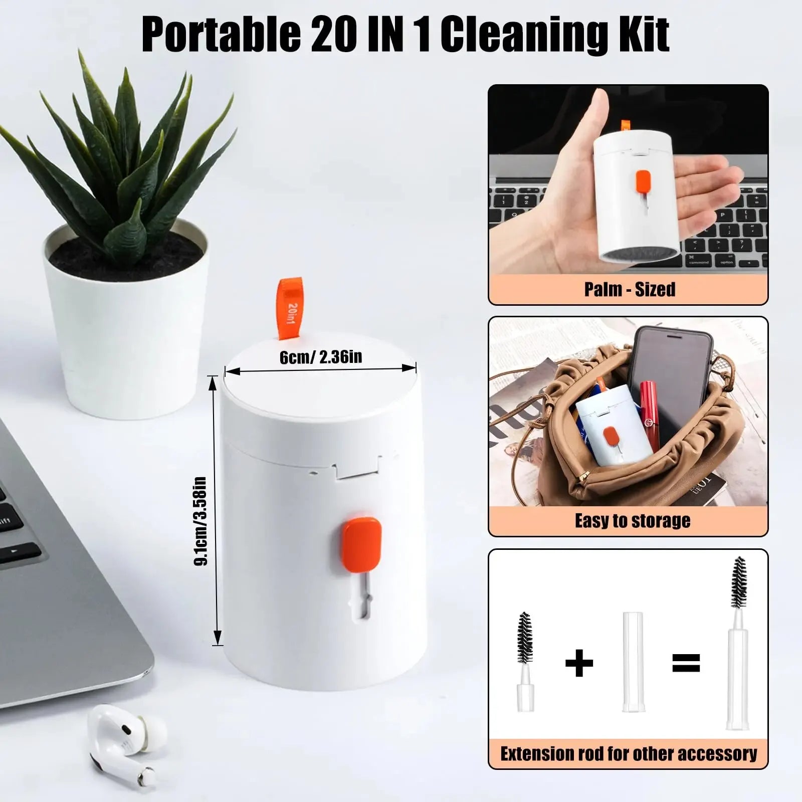 20 in 1 Electronics Cleaning Kit – Device Cleaning Tools for Keyboard, Phone & Laptop