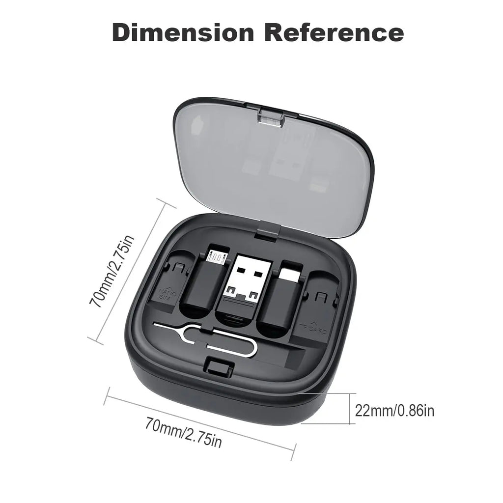 Multifunctional Cable Storage Box – Cable Organizer Box for Desk & Home Setup
