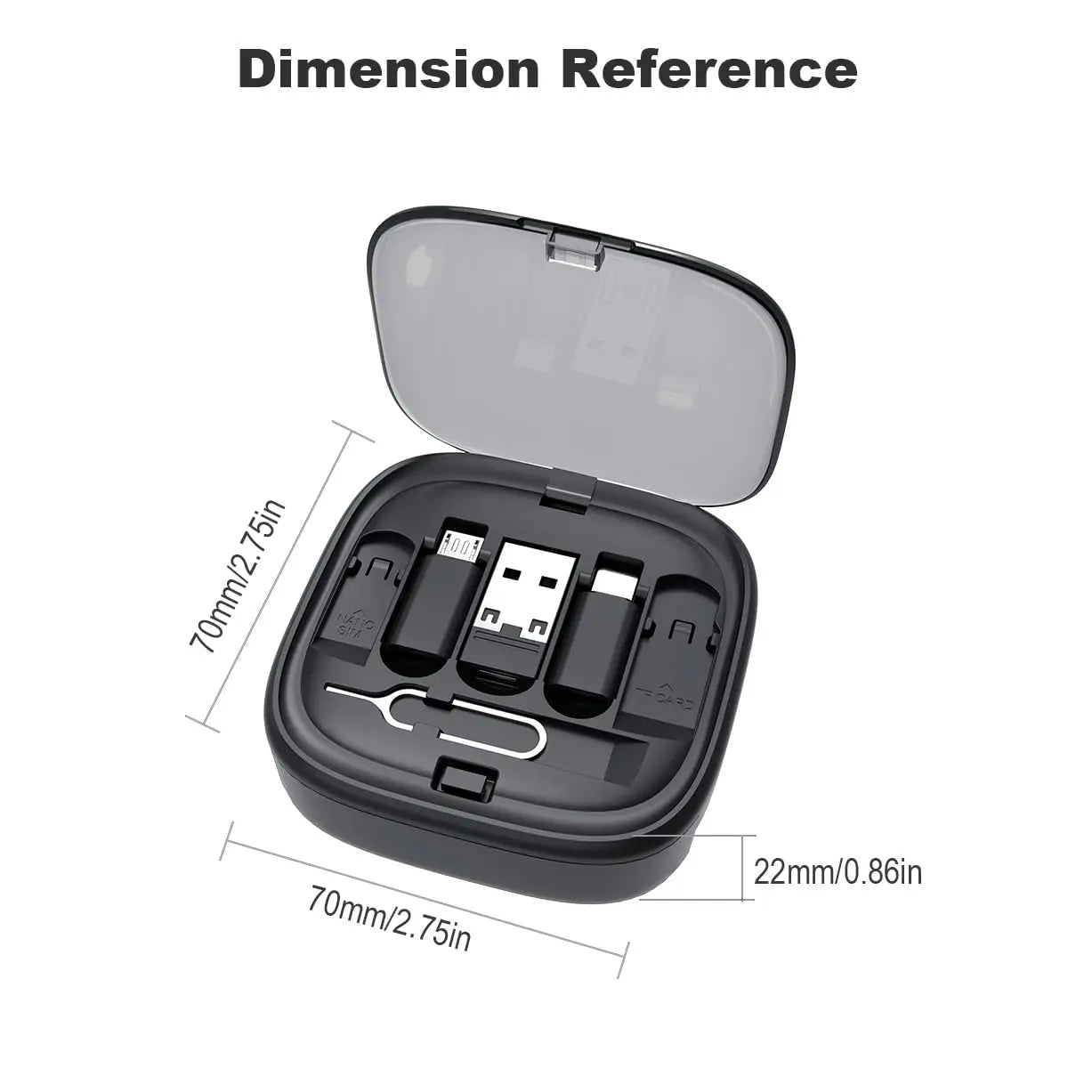 Multifunctional Cable Storage Box – Cable Organizer Box for Desk & Home Setup