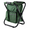 Folding Stool Backpack Camping Seat – Portable Outdoor Chair Backpack for Camping & Fishing