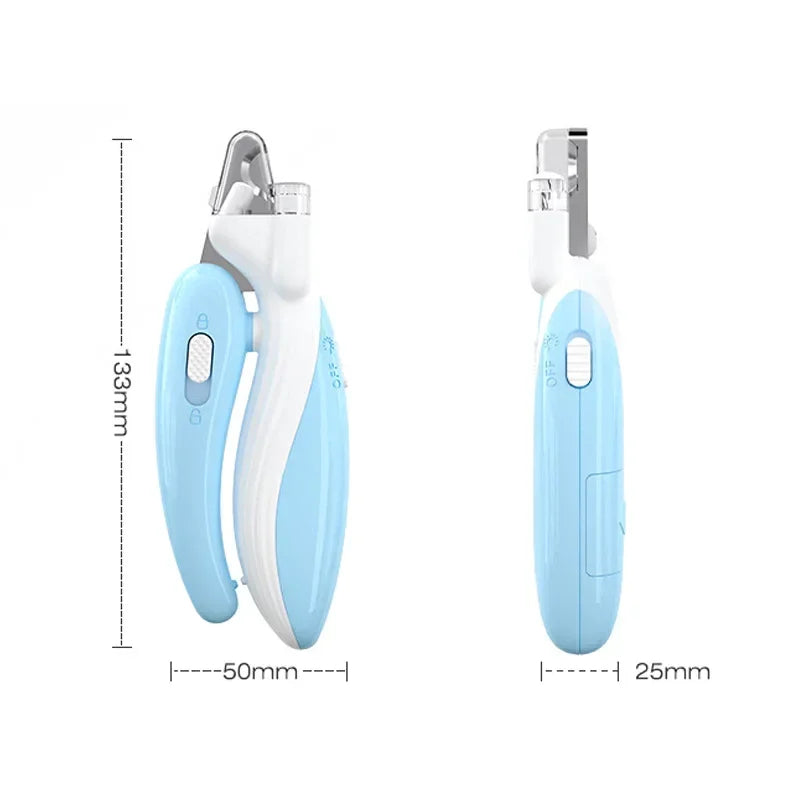 Pet Nail Clipper with Led Light – Precision Grooming Tool for Safe & Stress-Free Pet Nail Trimming