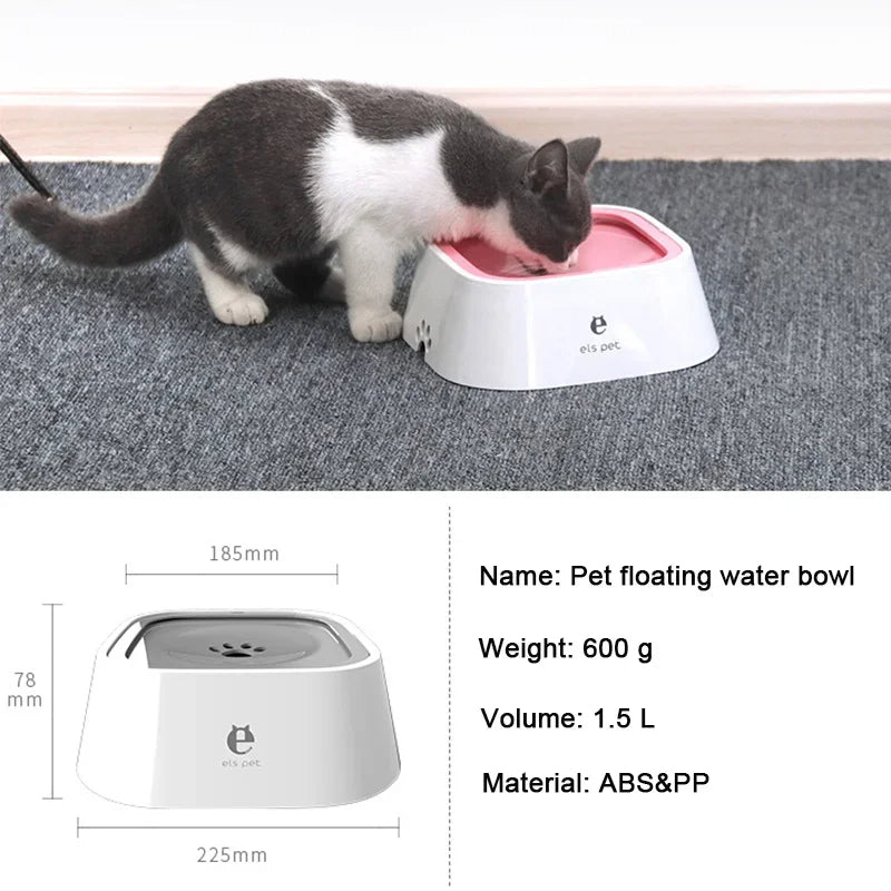 Anti-Spill Dog Water Bowl – No Spill Pet Water Bowl for Travel & Home Use