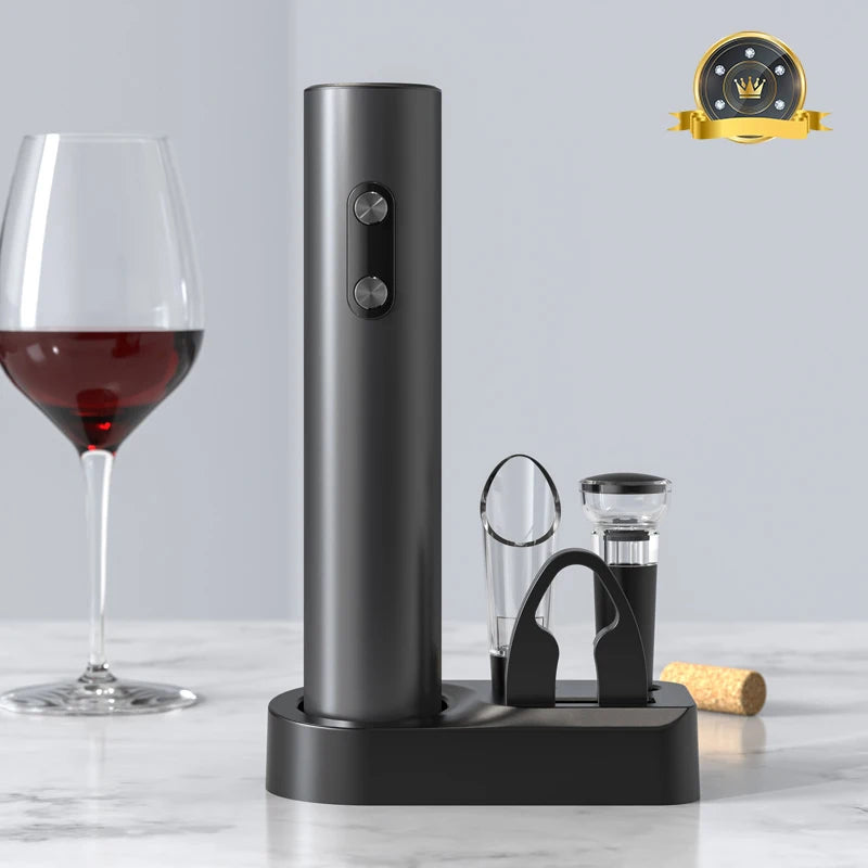 Electric Wine Opener Set – Automatic Wine Opening Kit for Effortless Cork Removal