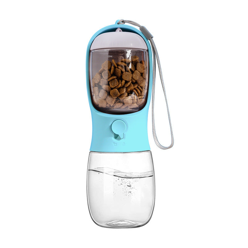 Portable Pet Water Bottle – Leakproof Dog and Cat Water and Food Dispenser for Travel