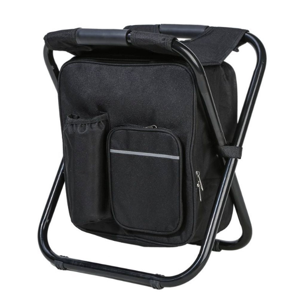 Folding Stool Backpack Camping Seat – Portable Outdoor Chair Backpack for Camping & Fishing